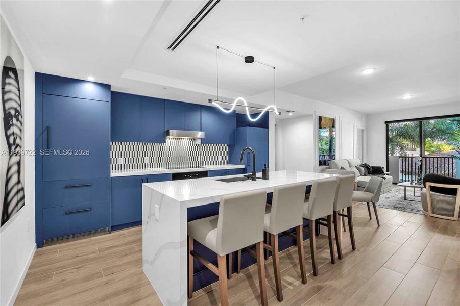 Furnished interior view inside a new home in , Coral Gables (Image 6).