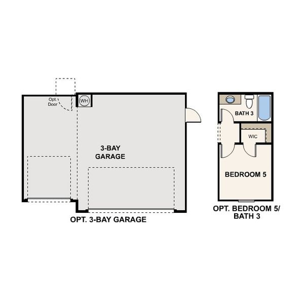 2D floor plan layout for the 5 by Century Communities in Village at Sundance, Buckeye, AZ (Image 3). 2D floor plan layout for the 5 by Century Communities in Village at Sundance, Buckeye, AZ (Image 3).
