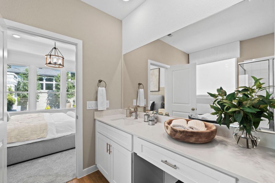 Representative furnished interior of a home built from the Lufkin by Pulte Homes in Pulte Homes at Two Step Farm, Montgomery (Image 34). Representative furnished interior of a home built from the Lufkin by Pulte Homes in Pulte Homes at Two Step Farm, Montgomery (Image 34).