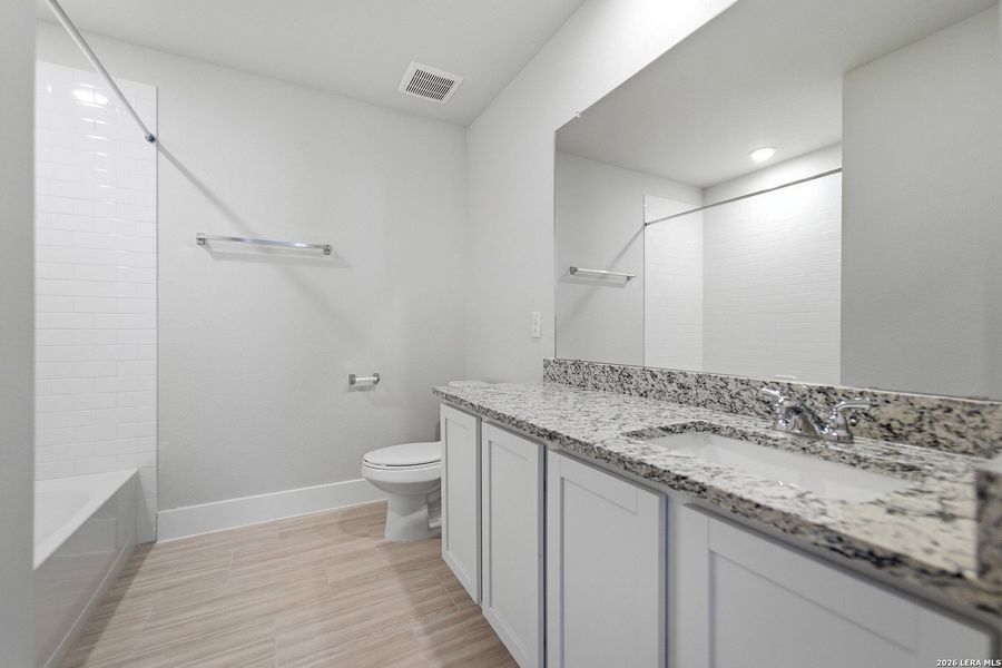 Furnished interior view inside a new home in Morgan Meadows, San Antonio (Image 7).