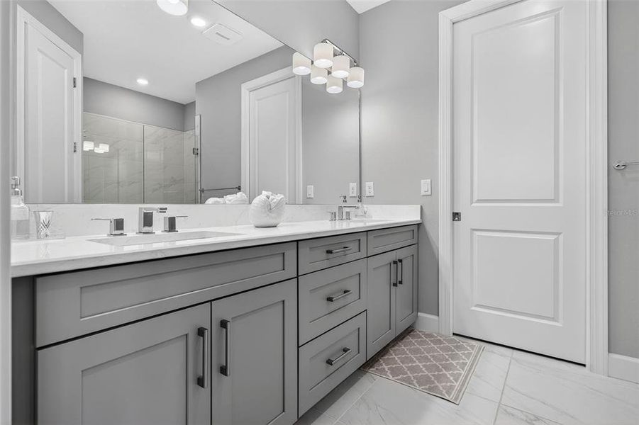 Furnished interior view inside a new home in , Bradenton (Image 38). Furnished interior view inside a new home in , Bradenton (Image 38).