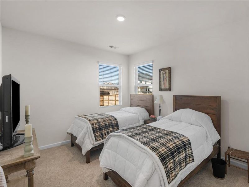 Furnished interior view inside a new home in Bridle Creek, Locust Grove (Image 32).