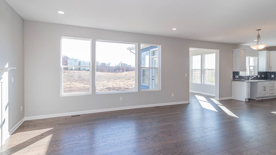Representative unfurnished interior of a home built from the The Winslow by Norfolk Homes in Valleys, Jackson (Image 93).