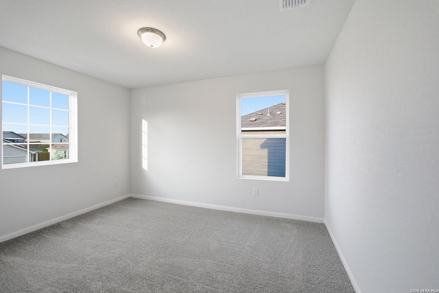 Spacious, unfurnished interior of a new home in Willow View, Converse (Image 28). Spacious, unfurnished interior of a new home in Willow View, Converse (Image 28).