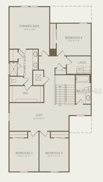 2D floor plan layout of this home in Hartford Terrace, Davenport, FL (Image 3). 2D floor plan layout of this home in Hartford Terrace, Davenport, FL (Image 3).