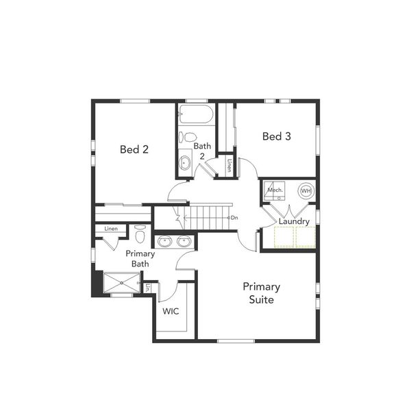 2D floor plan layout of this home in Green Valley Ranch, Aurora, CO (Image 3). 2D floor plan layout of this home in Green Valley Ranch, Aurora, CO (Image 3).