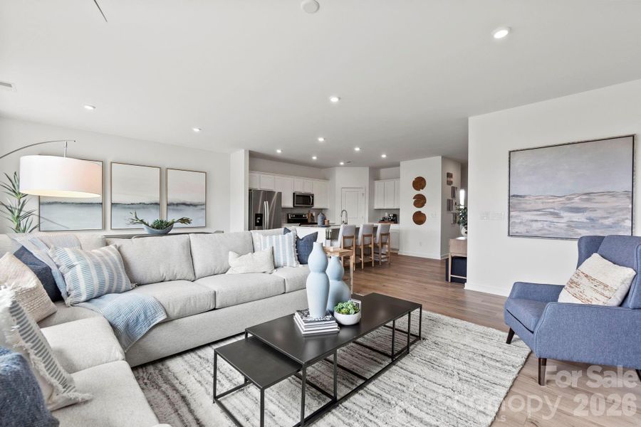 Furnished interior view inside a new home in Grants Landing, Salisbury (Image 10).