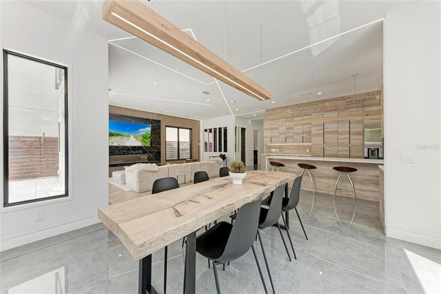 Furnished interior view inside a new home in , Sarasota (Image 48).