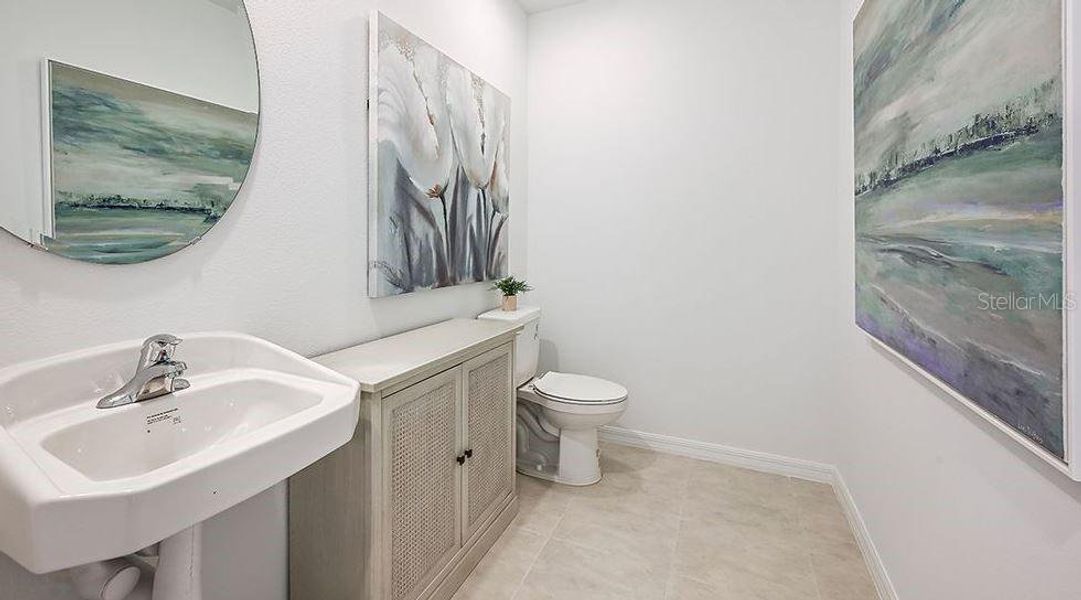 Furnished interior view inside a new home in Waterstone, Groveland (Image 4).