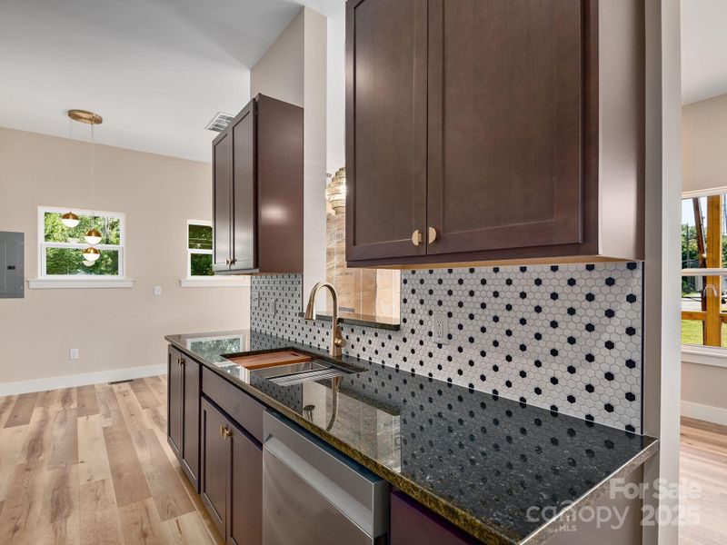 Furnished interior view inside a new home in , Asheville (Image 7).