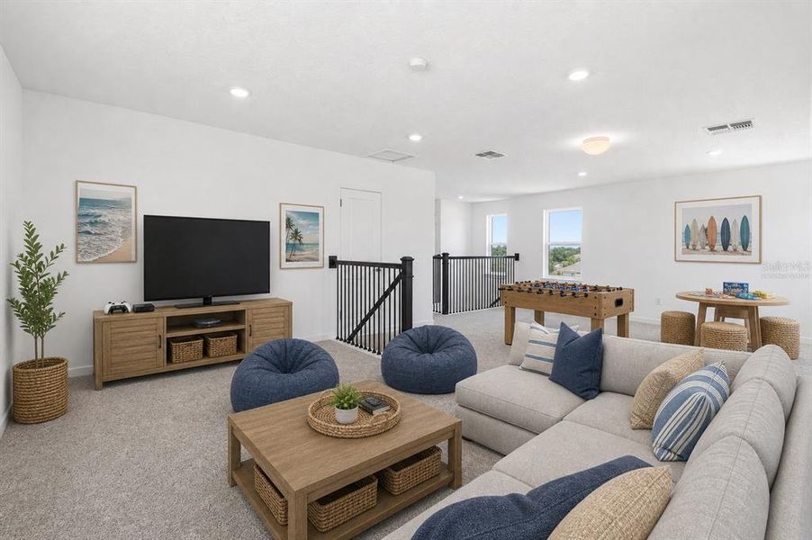 Furnished interior view inside a new home in , Riverview (Image 12).