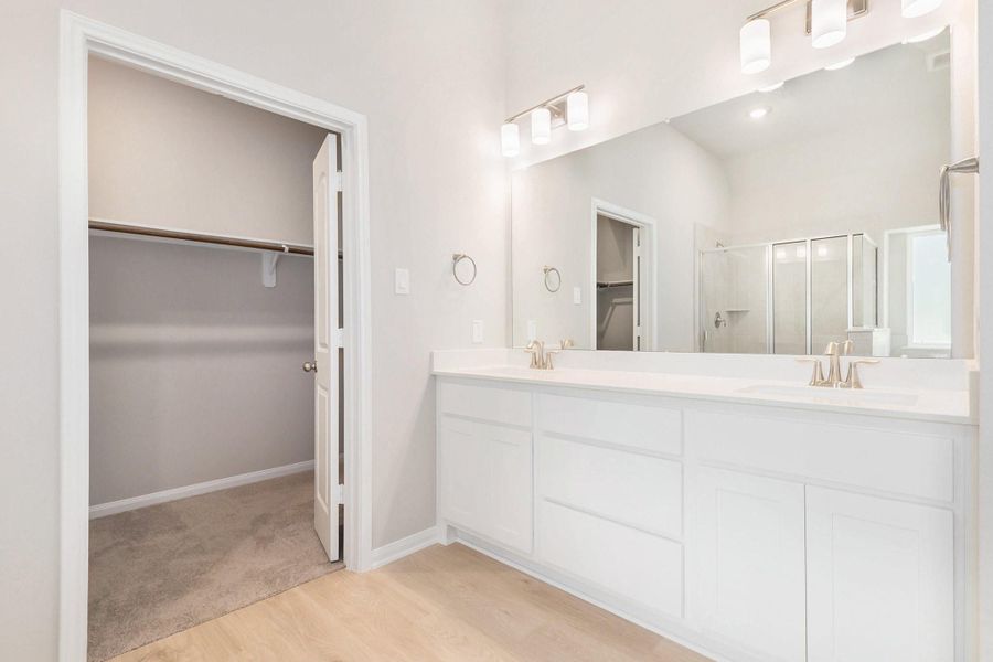 Furnished interior view inside a new home in , Bay City (Image 11).