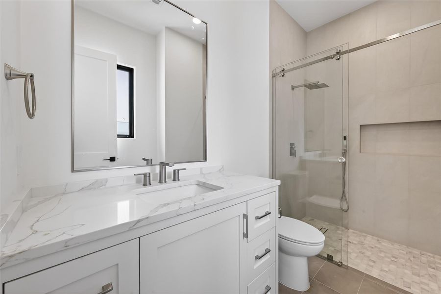 Furnished interior view inside a new home in , Houston (Image 18).