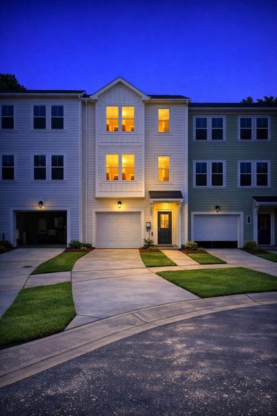 Front exterior of a new home in , Johns Island, SC, highlighting curb appeal (Image 2). Front exterior of a new home in , Johns Island, SC, highlighting curb appeal (Image 2).
