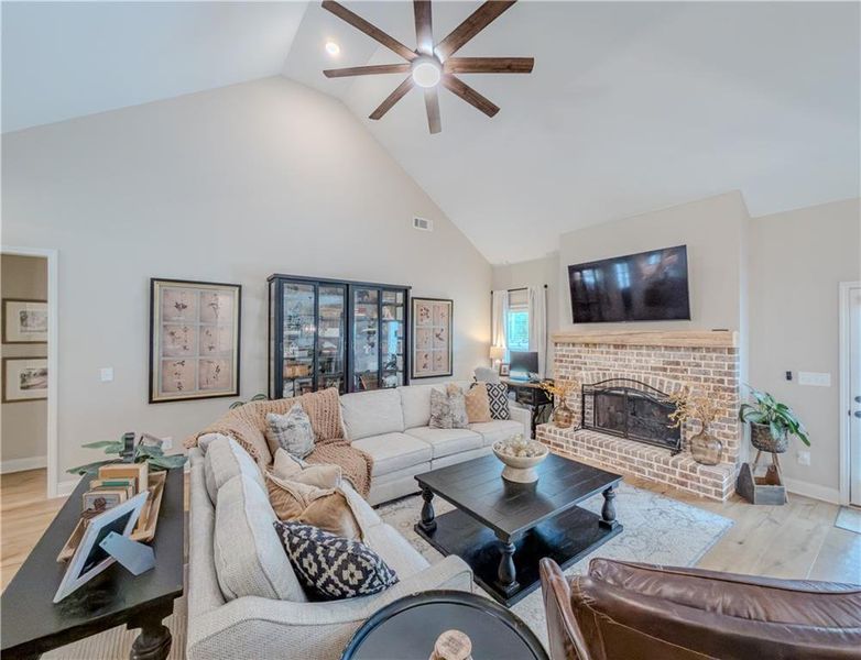 Furnished interior view inside a new home in , Good Hope (Image 44).