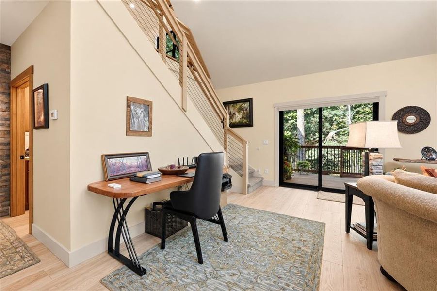 Furnished interior view inside a new home in , Ellijay (Image 5).