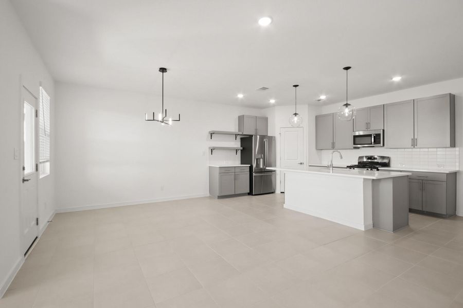 Charming dining area off the kitchen