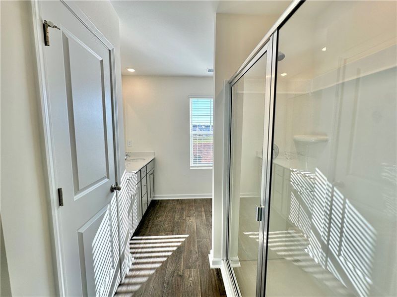 Furnished interior view inside a new home in Champions Village at Cherry Hill, Pendleton (Image 7).