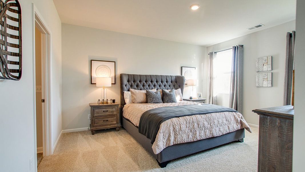 Representative furnished interior of a home built from the SALEM by D.R. Horton in Woodbridge Glen Single Family, Lebanon (Image 7).
