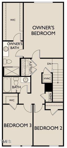 Celestial floorplan - 2nd floor