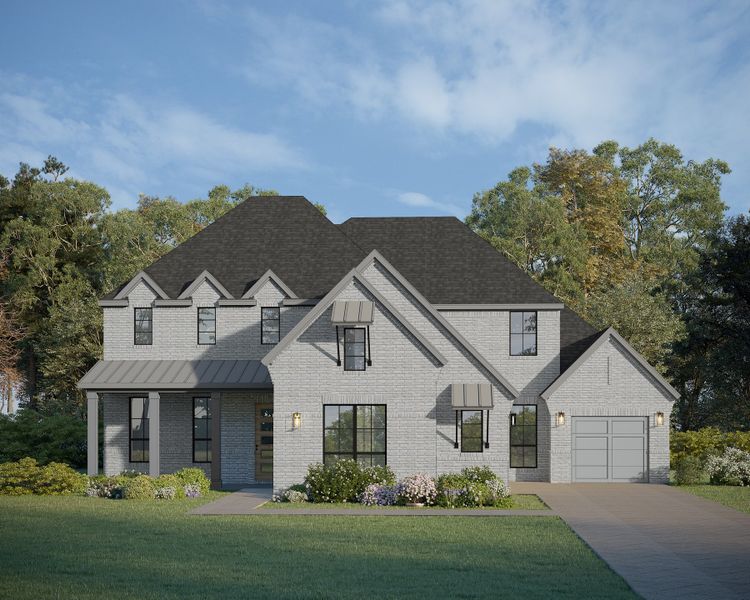 Plan 858 Elevation C