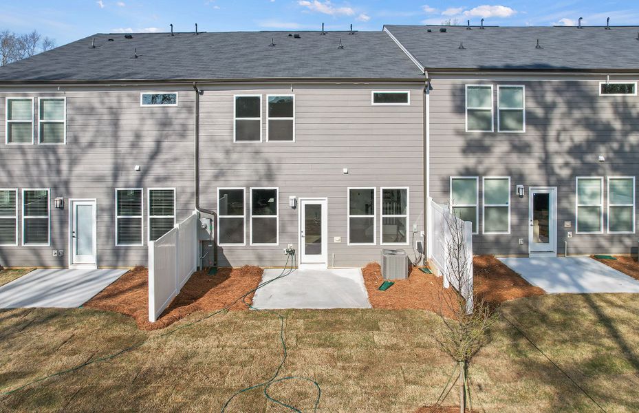 Exterior details and patio area of a home in Galloway Towns, Charlotte (Image 3). Exterior details and patio area of a home in Galloway Towns, Charlotte (Image 3).
