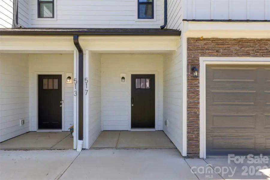 Exterior details and patio area of a home in , Charlotte (Image 3).