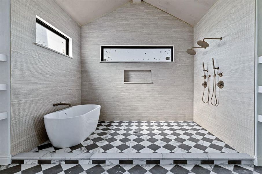 Furnished interior view inside a new home in , Krum (Image 11).