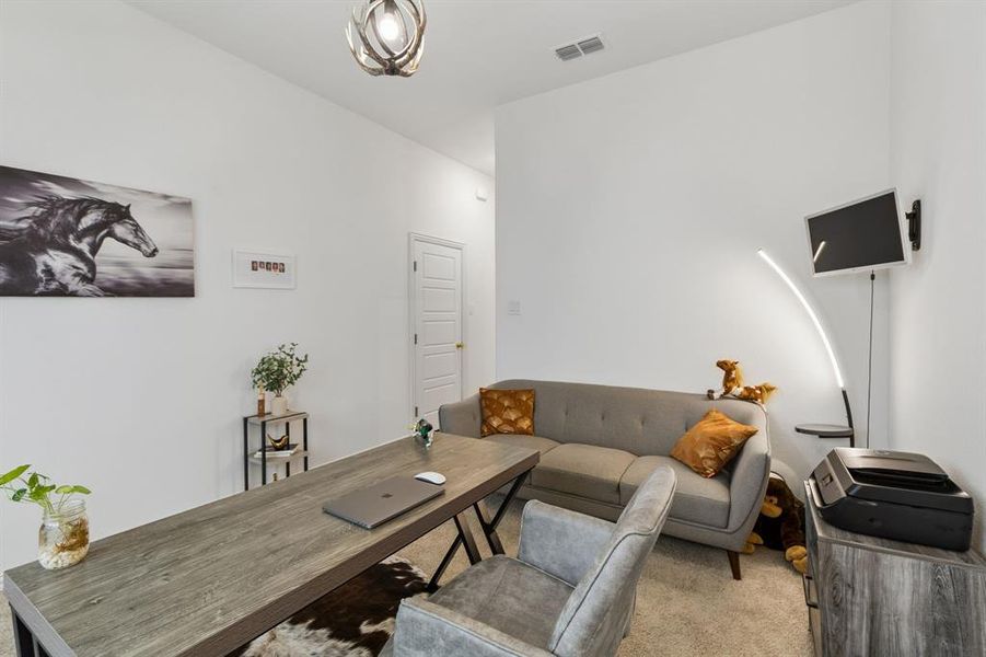 Furnished interior view inside a new home in , Fort Worth (Image 19).