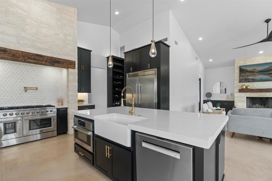 Furnished interior view inside a new home in , Burnet (Image 9). Furnished interior view inside a new home in , Burnet (Image 9).