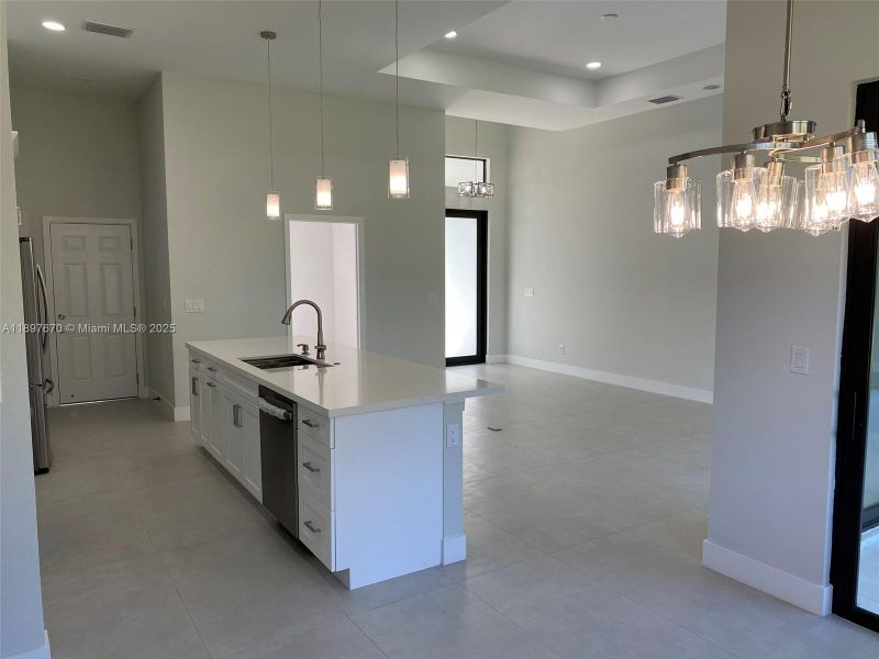 Furnished interior view inside a new home in , Lehigh Acres (Image 5). Furnished interior view inside a new home in , Lehigh Acres (Image 5).