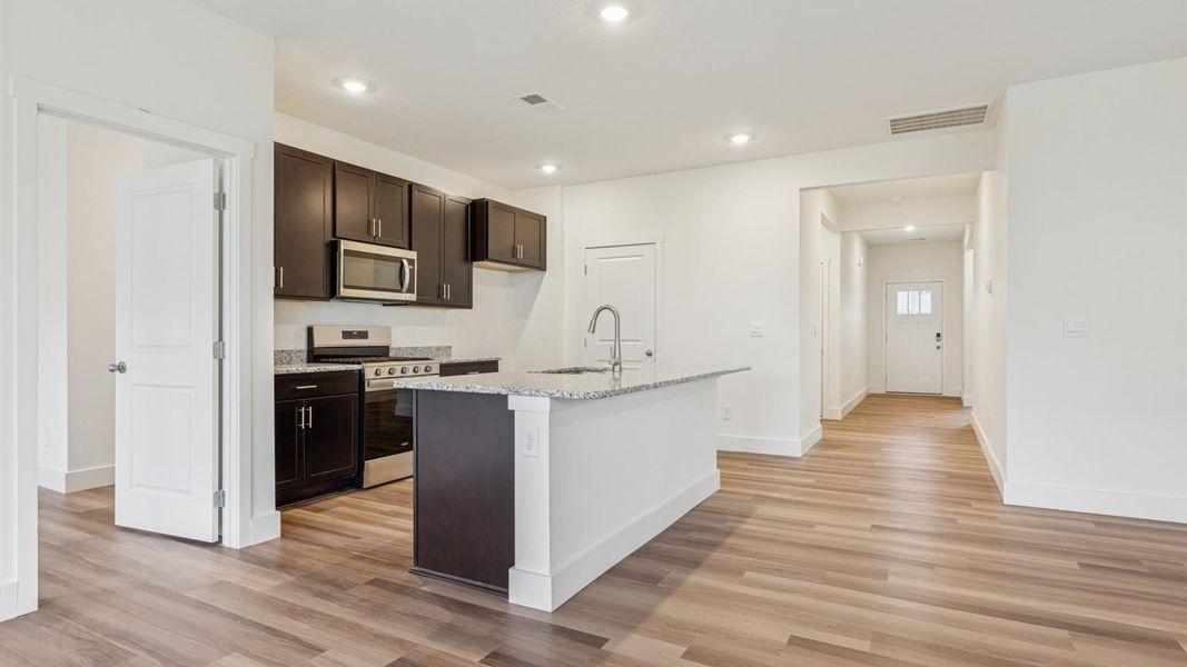 Furnished interior view inside a new home in Millstone Village, Morristown (Image 5).