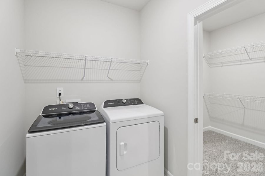 Photo is not of the actual home, but is an inspirational photo of builder’s model home and may depict options, furnishings, and/or decorator features that are not included