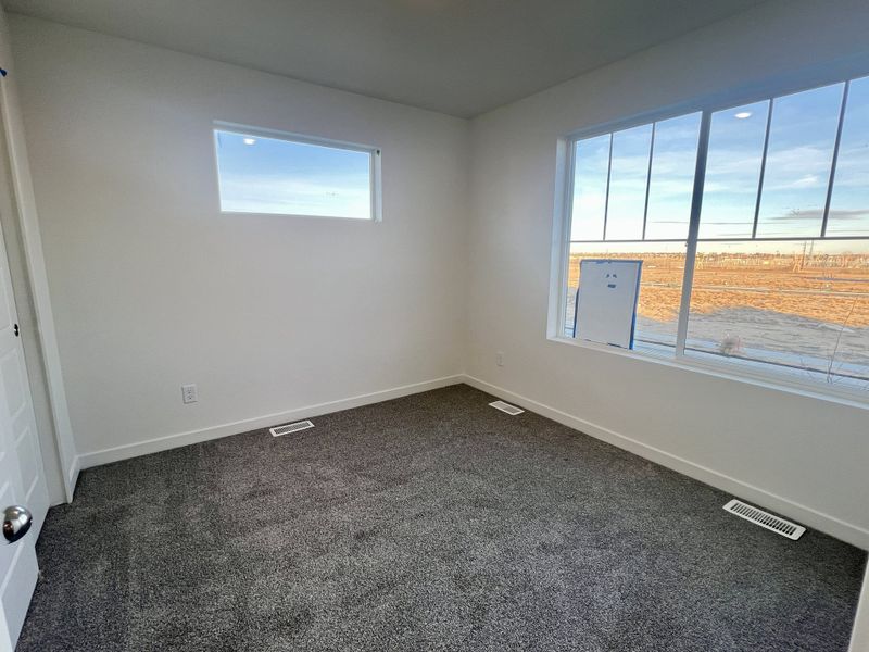 Spacious, unfurnished interior of a new home in Union Colony West, Greeley (Image 22). Spacious, unfurnished interior of a new home in Union Colony West, Greeley (Image 22).