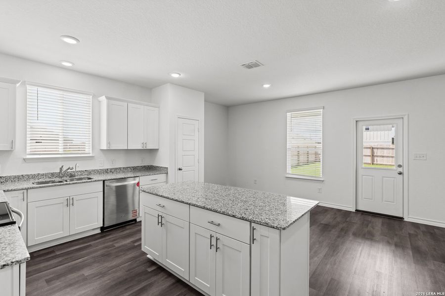 Furnished interior view inside a new home in Corley Farms, San Antonio (Image 6).