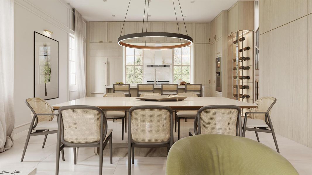 Furnished interior view inside a new home in , Delray Beach (Image 14). Furnished interior view inside a new home in , Delray Beach (Image 14).