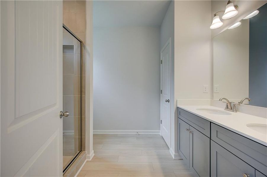 Furnished interior view inside a new home in Daybreak, Newnan (Image 6).