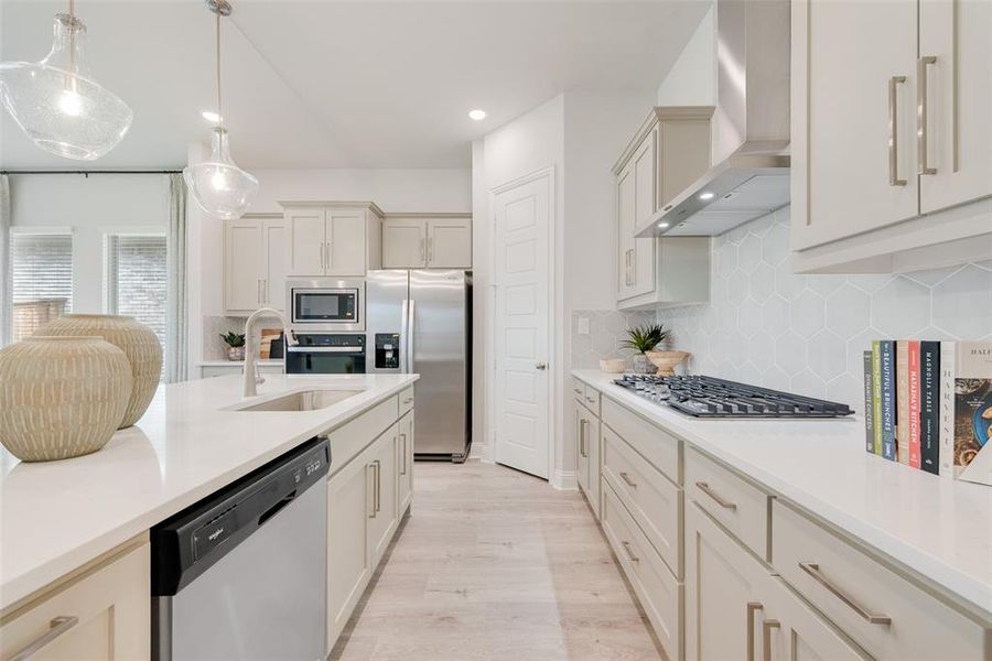 Furnished interior view inside a new home in Bayside, Rowlett (Image 32).