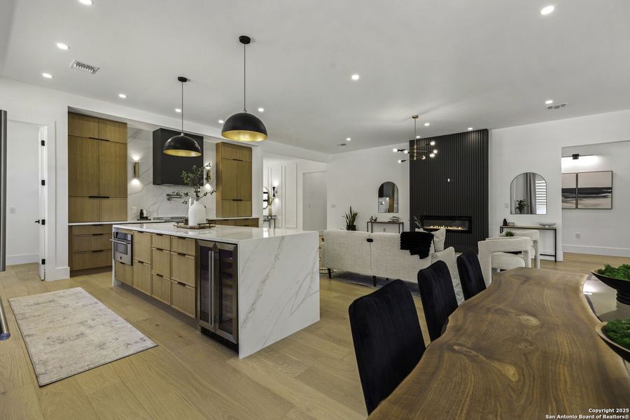 Furnished interior view inside a new home in , Boerne (Image 15).