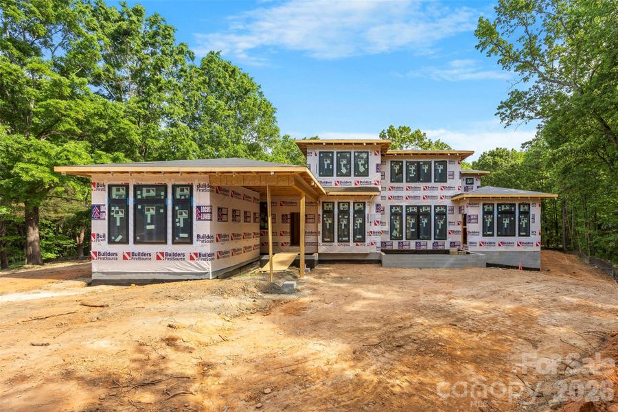 In-progress construction of a new home in , Charlotte, NC (Image 7).