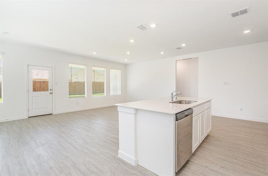 Furnished interior view inside a new home in , Princeton (Image 8).