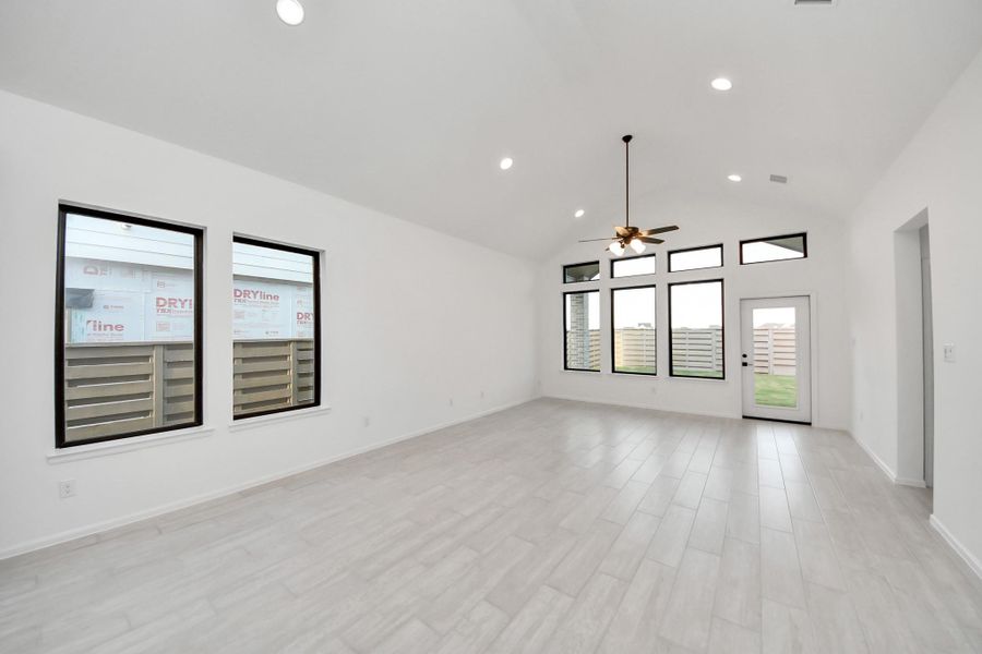 Spacious, unfurnished interior of a new home in Austin Point, Richmond (Image 19). Spacious, unfurnished interior of a new home in Austin Point, Richmond (Image 19).