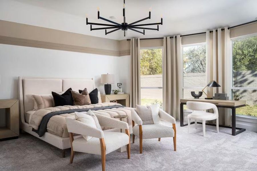 Photo of Pulte model home with same floor plan, not of actual home listed. Photo of Pulte model home with same floor plan, not of actual home listed.