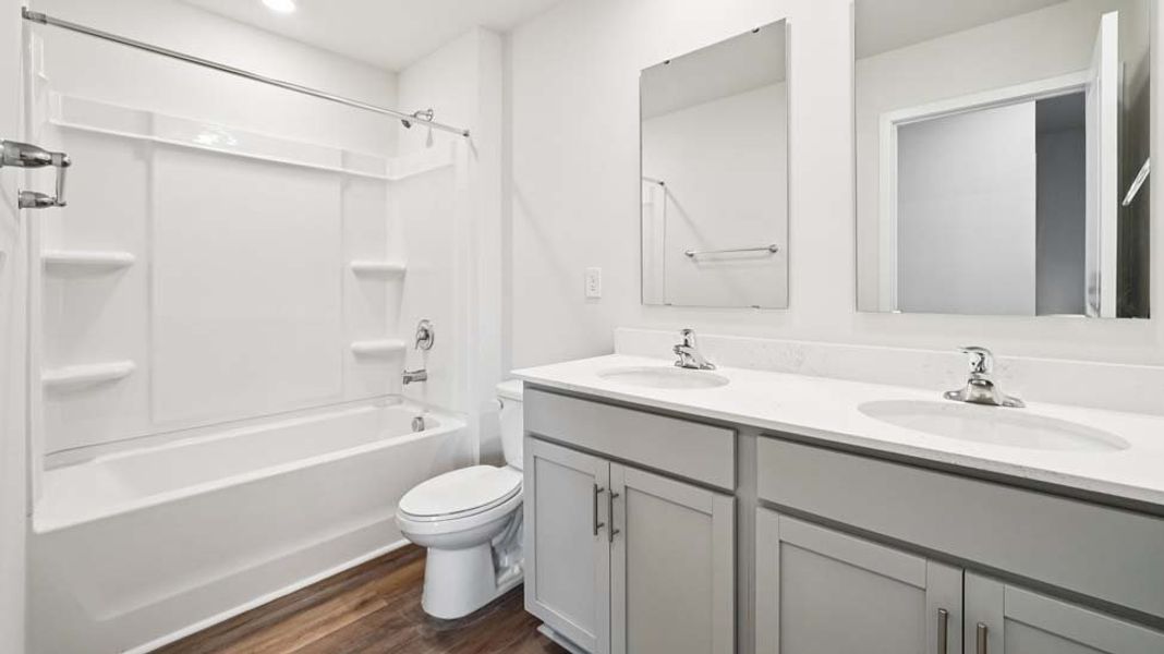 Furnished interior view inside a new home in Providence Walk, Hendersonville (Image 8).