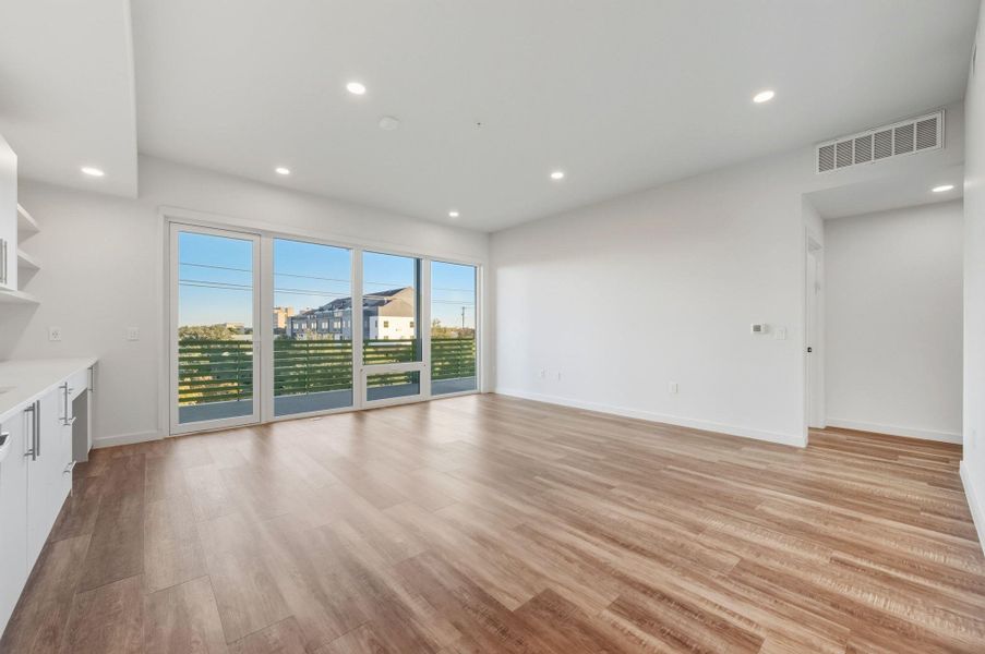Spacious, unfurnished interior of a new home in , Austin (Image 11). Spacious, unfurnished interior of a new home in , Austin (Image 11).