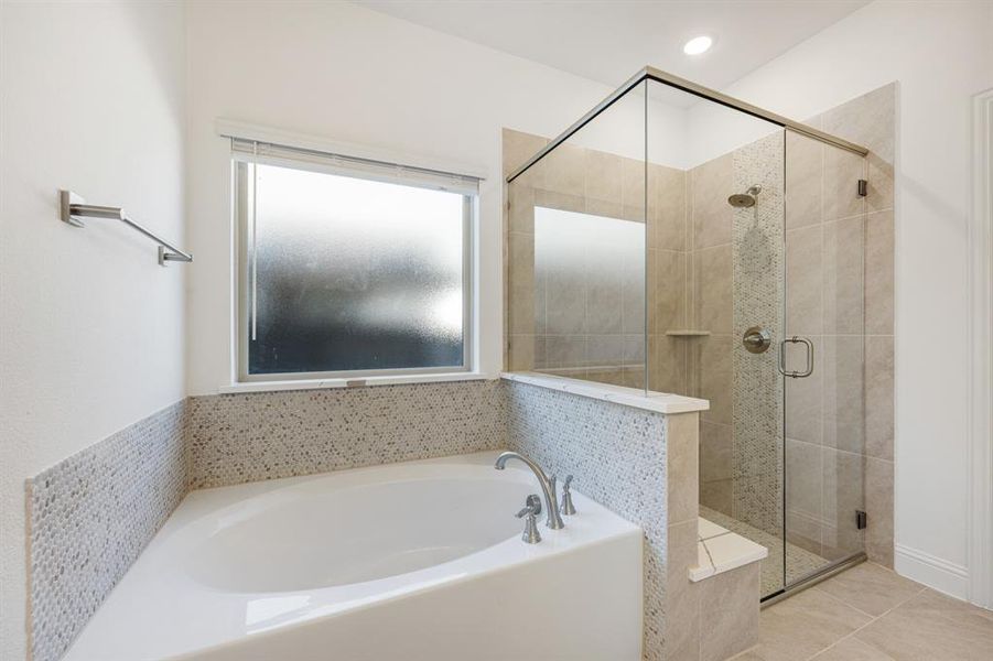 Furnished interior view inside a new home in Union Park Classic 55, Little Elm (Image 9).