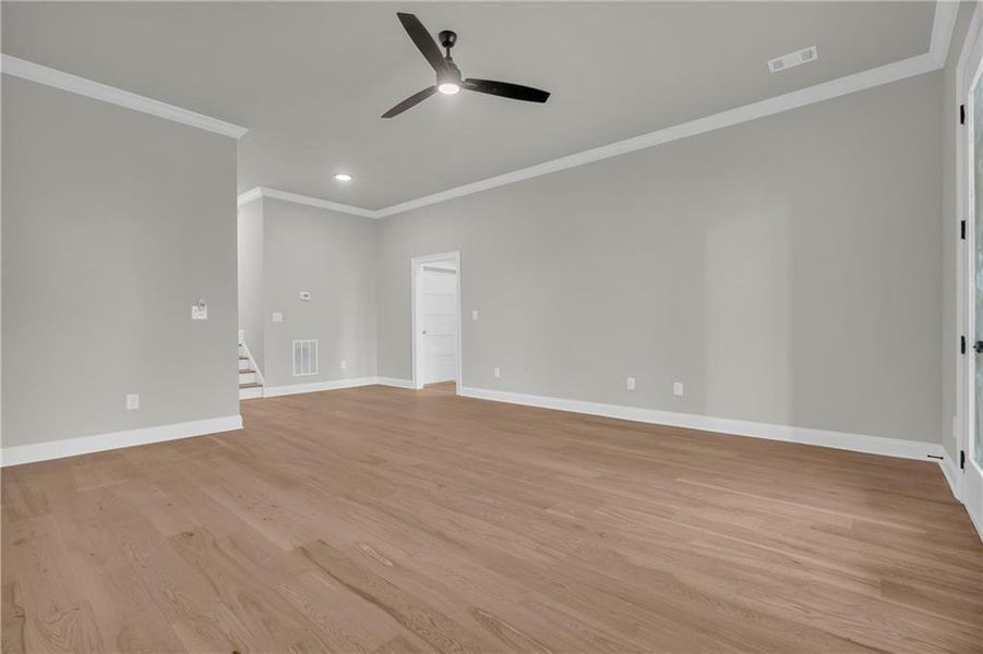 Spacious, unfurnished interior of a new home in , Gainesville (Image 45).