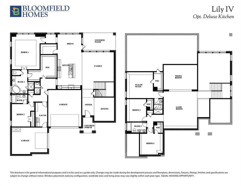 2D floor plan layout of this home in Somerset, Mansfield, TX (Image 2).