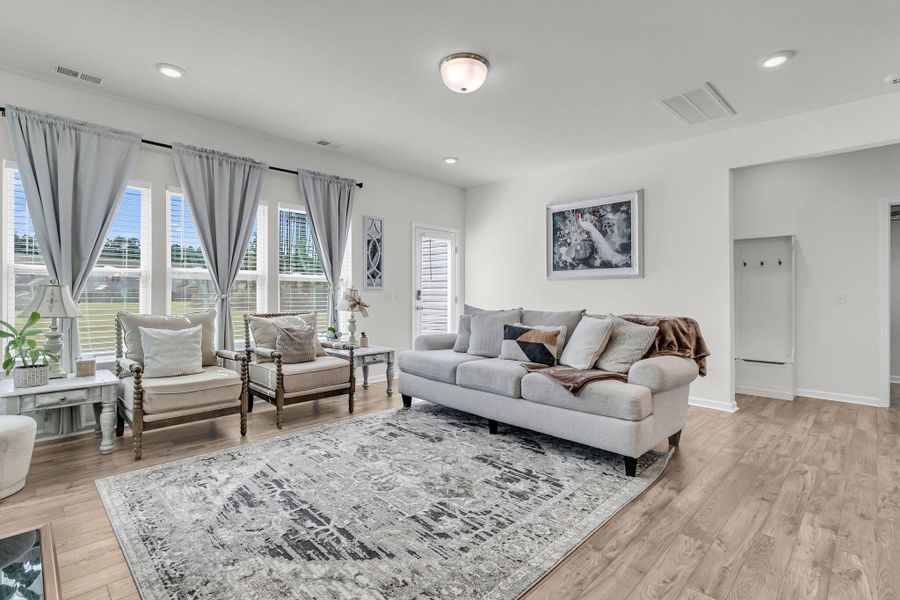 Furnished interior view inside a new home in , Summerville (Image 5). Furnished interior view inside a new home in , Summerville (Image 5).