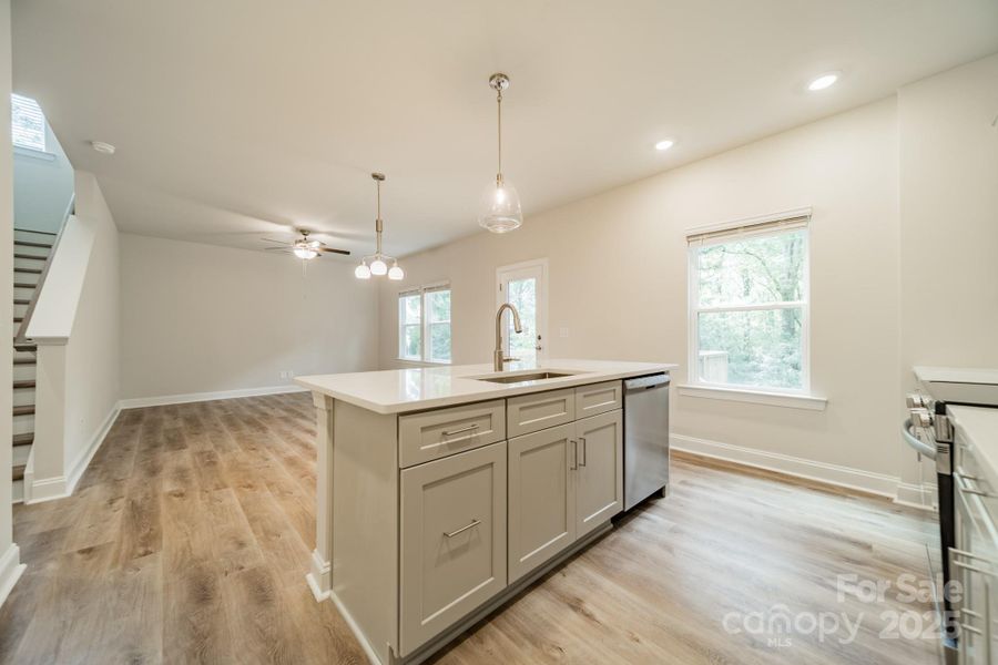 Furnished interior view inside a new home in , Lincolnton (Image 8). Furnished interior view inside a new home in , Lincolnton (Image 8).